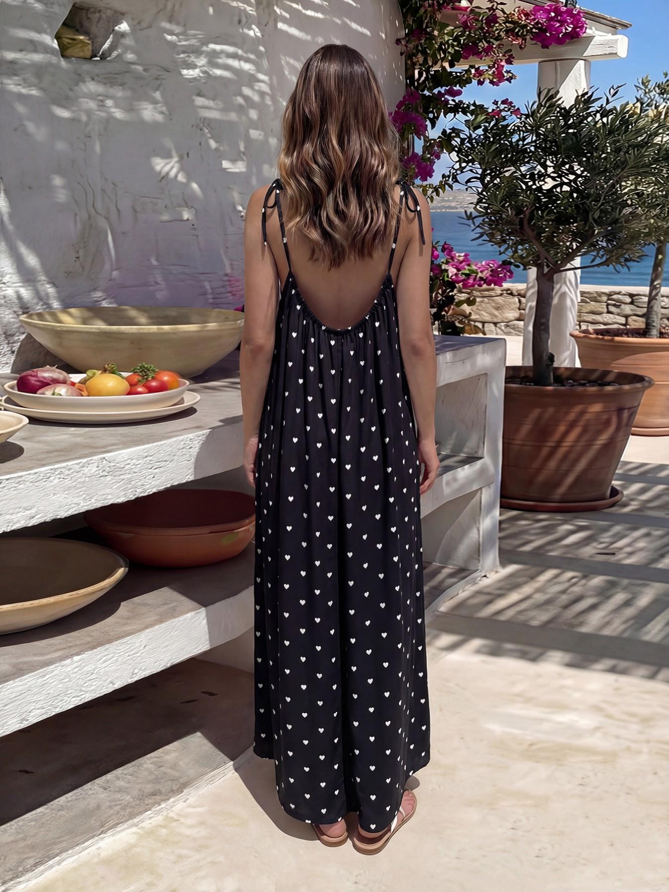 Luna Flowy Maxi Dress