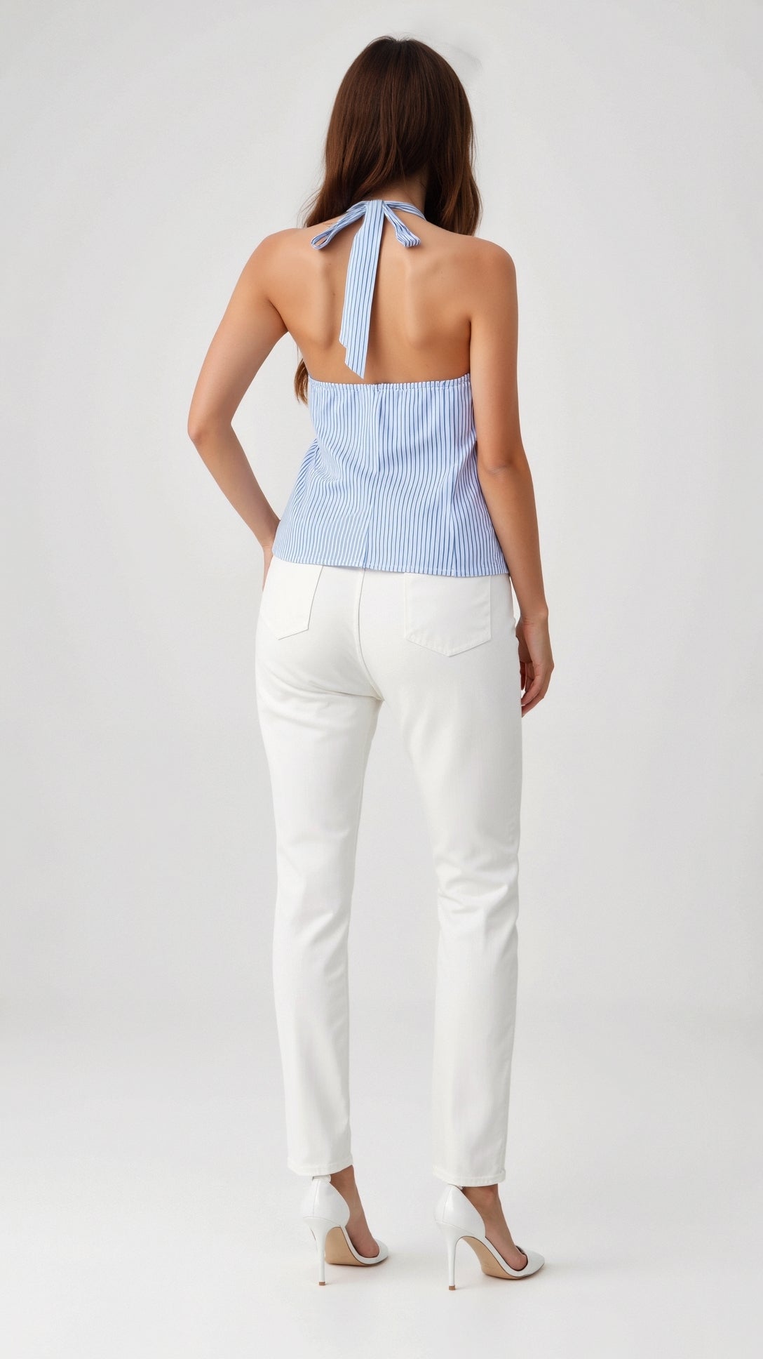 Aspen Lightweight Striped Tank Top 2