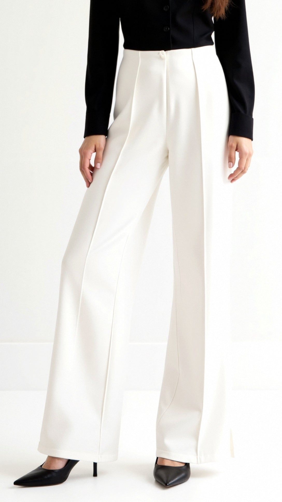 Brooke Tailored Wide-Leg Trousers 6