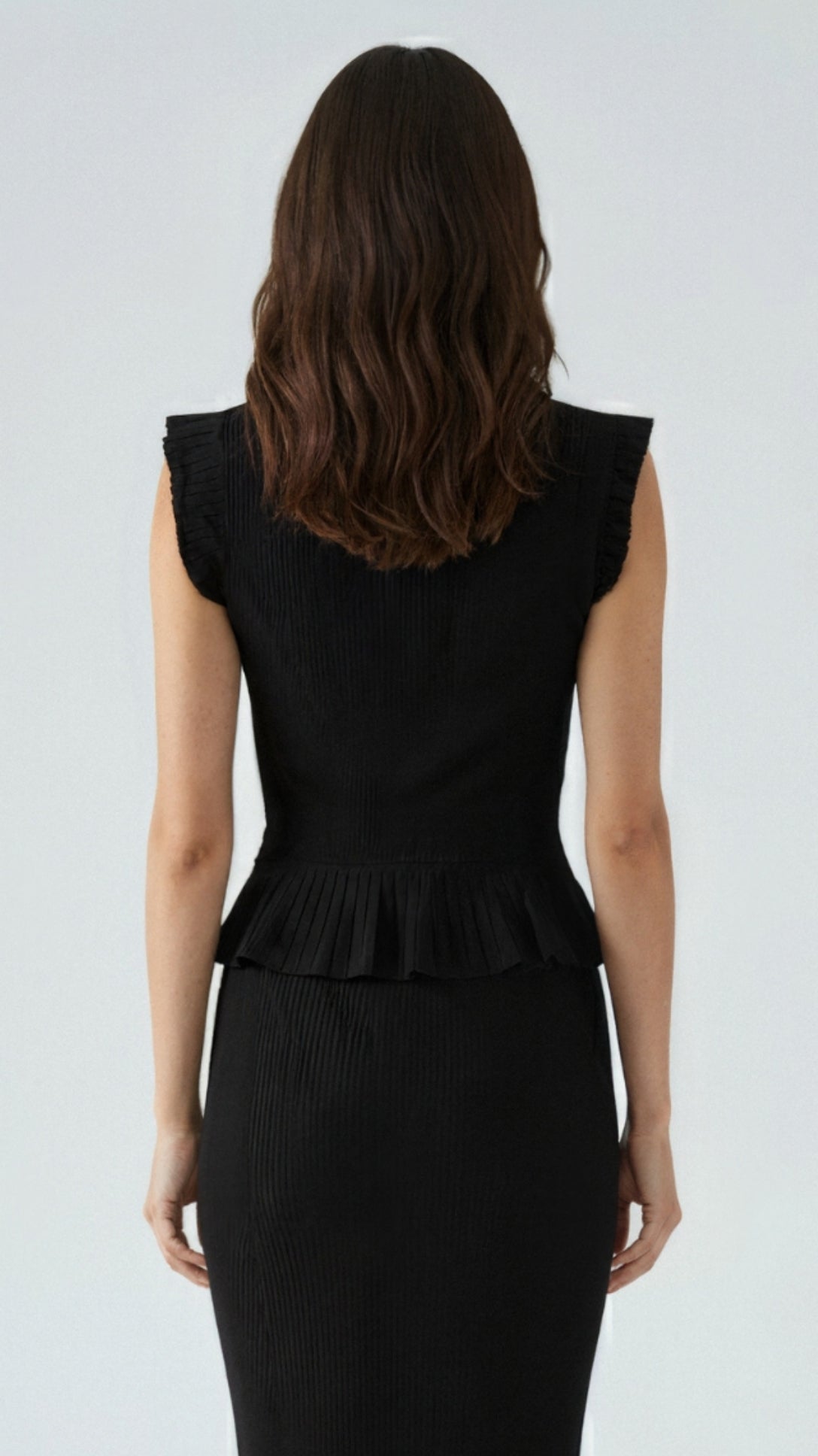 Carol Textured Ruffle Top 4