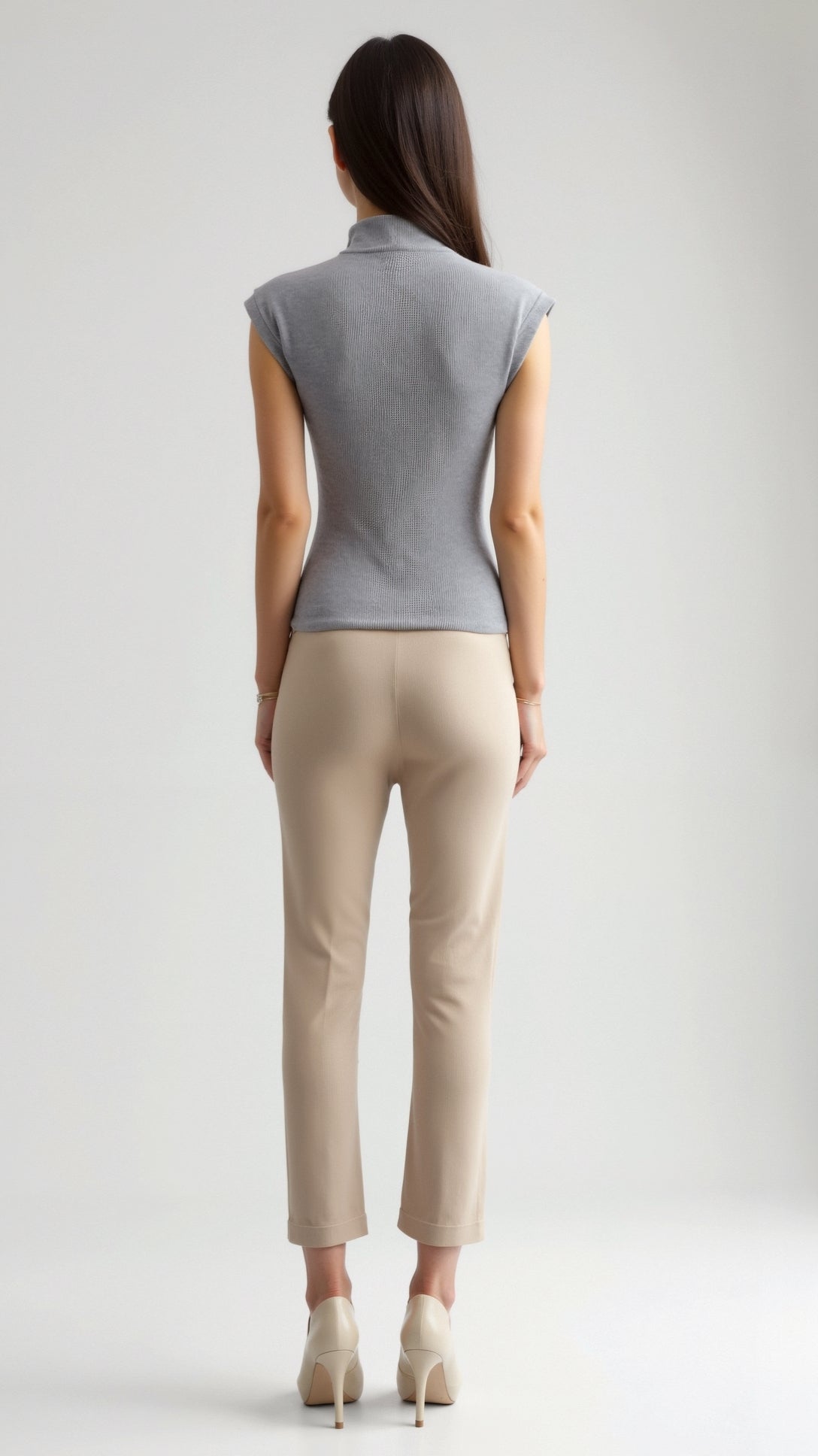 Cassandra Sleek Mock Neck Top 2