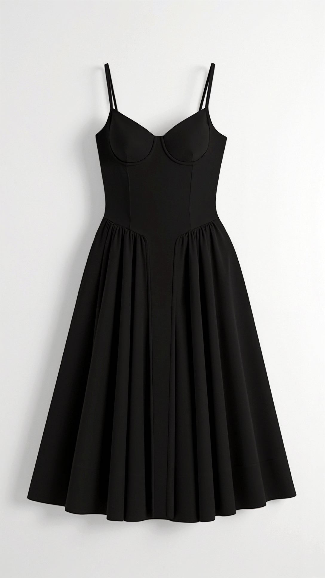 Clara Floral Print Summer Midi Dress with Sweetheart Neckline 5