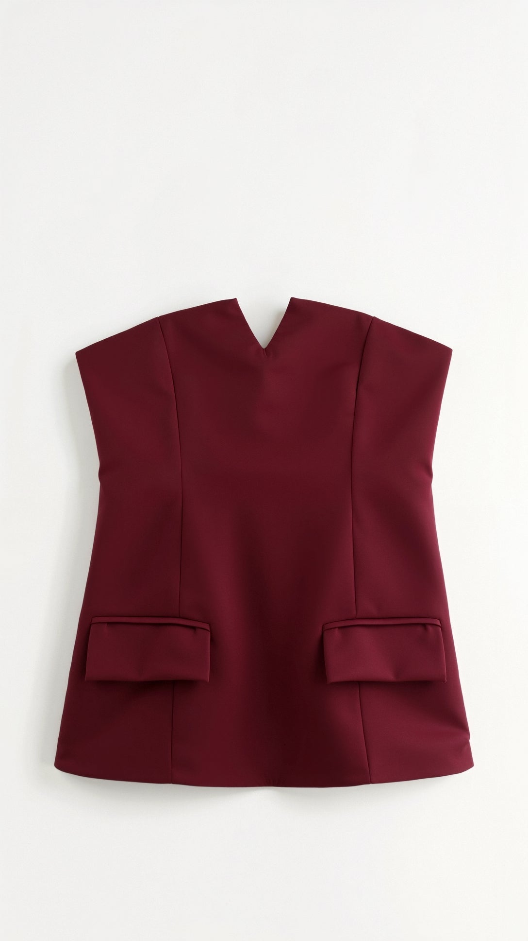 Eden Sculptural Strapless Top 7