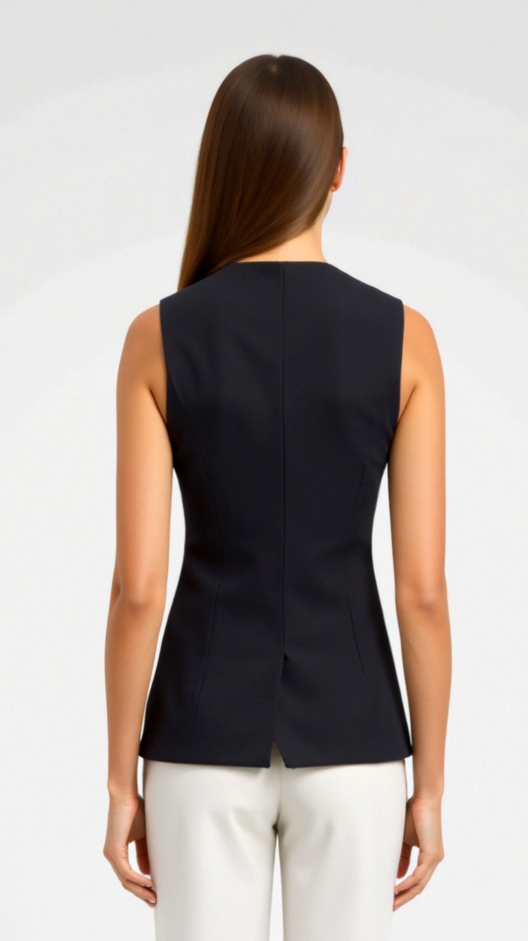 Ellie Sleek Buttoned Tank Top for Women 3