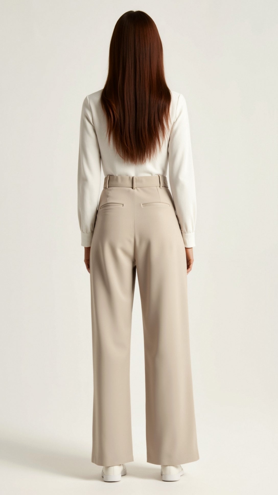 Emma Pleated Wide-Leg Trousers 2