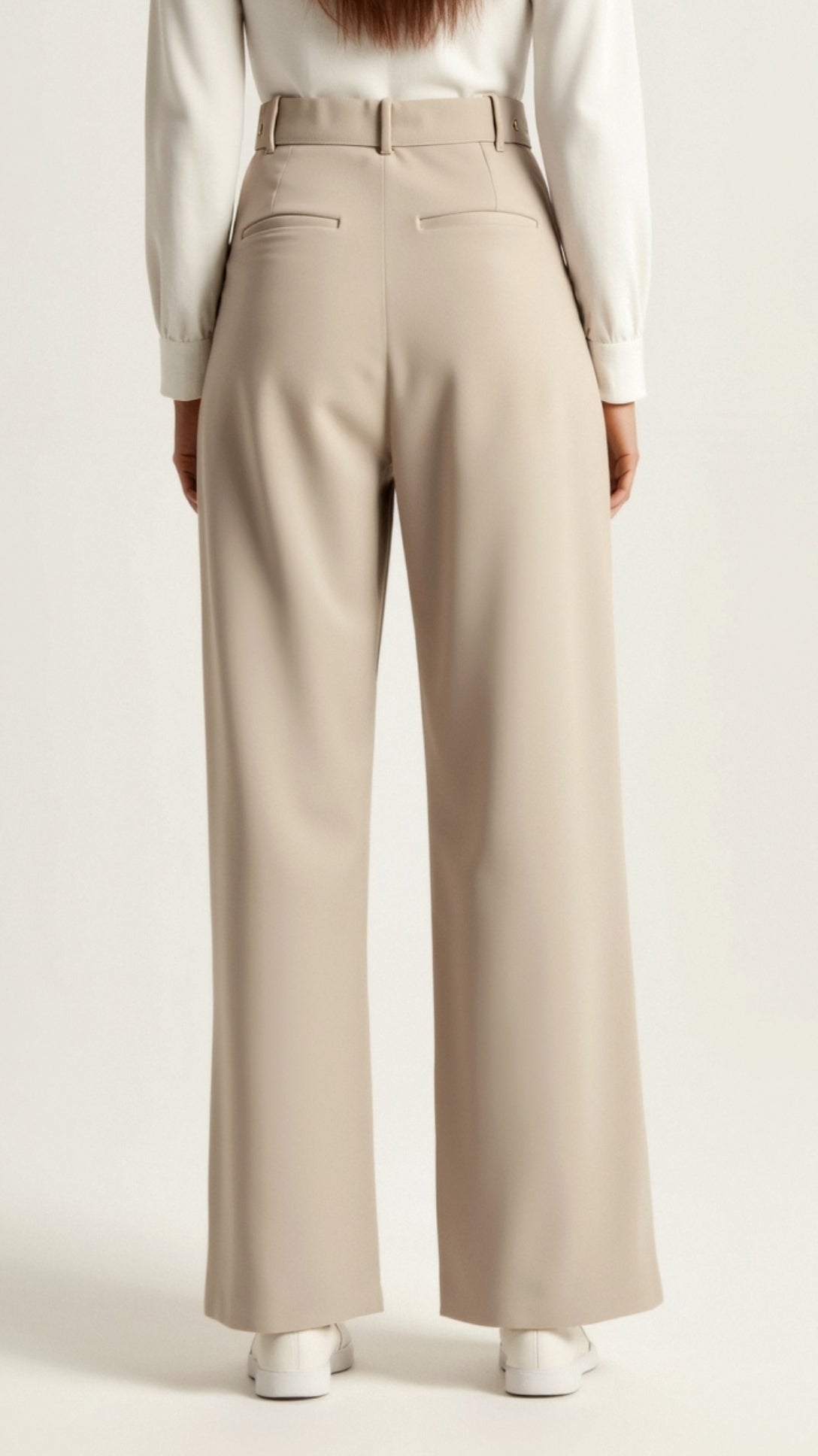 Emma Pleated Wide-Leg Trousers 3