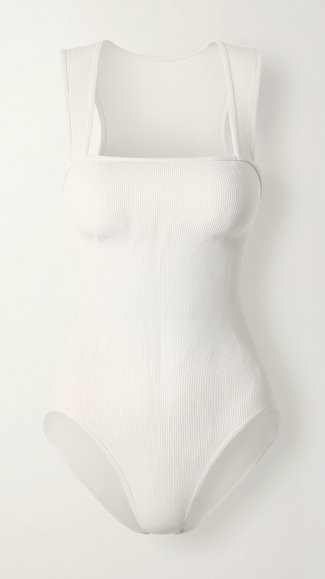 Emma Ribbed Square Neck Bodysuit 8