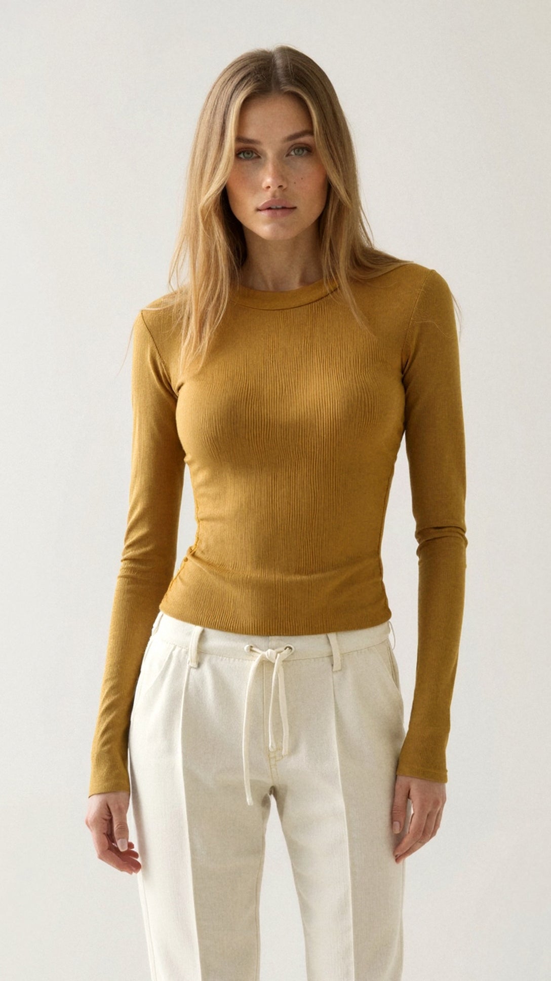 Freya Ribbed Long Sleeve Top 10