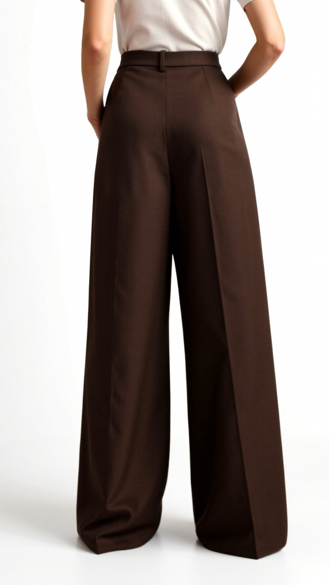 Hazel Tailored Wide-Leg Trousers 8