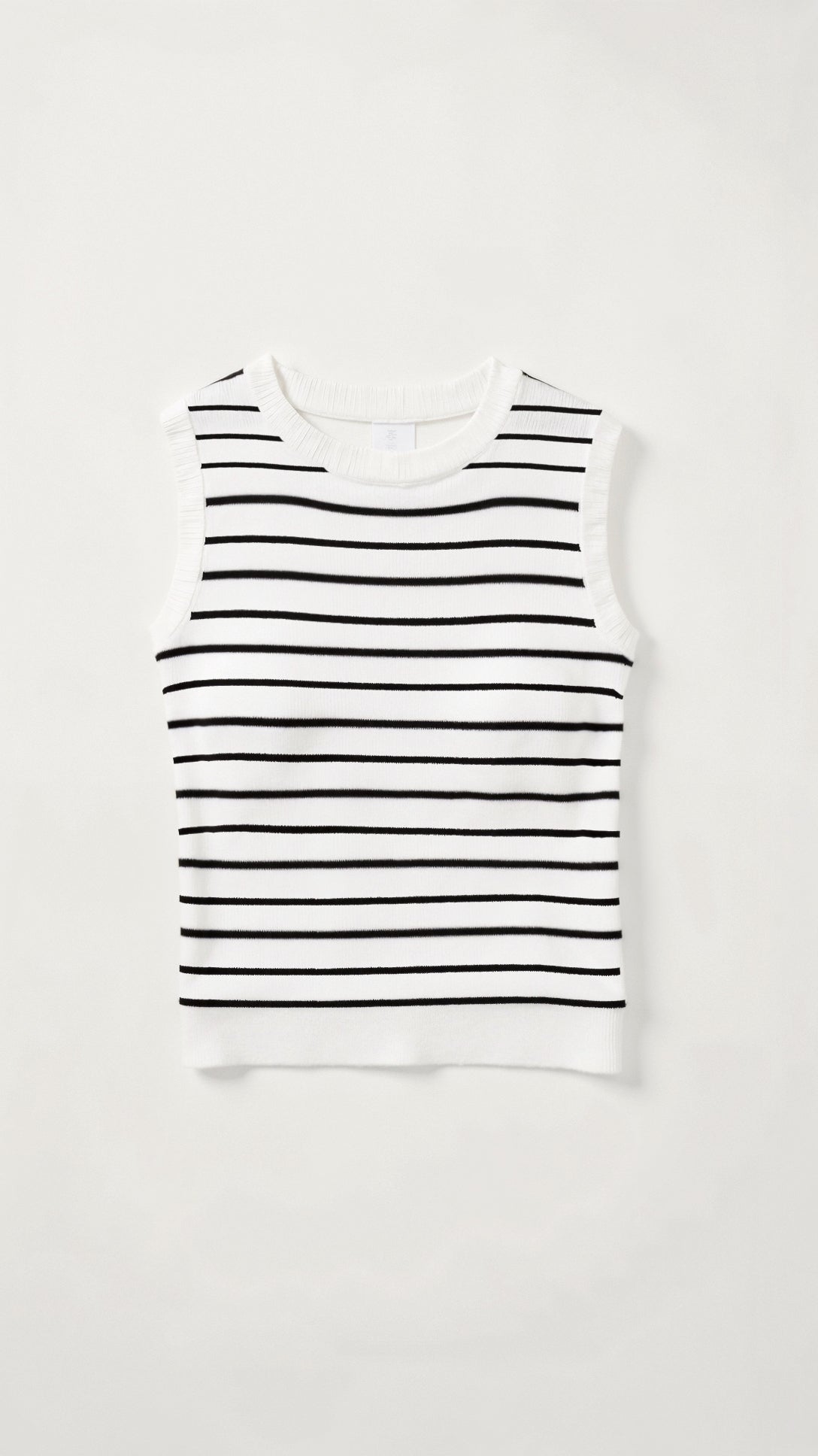 Heloise Striped Fitted Tank Top 8