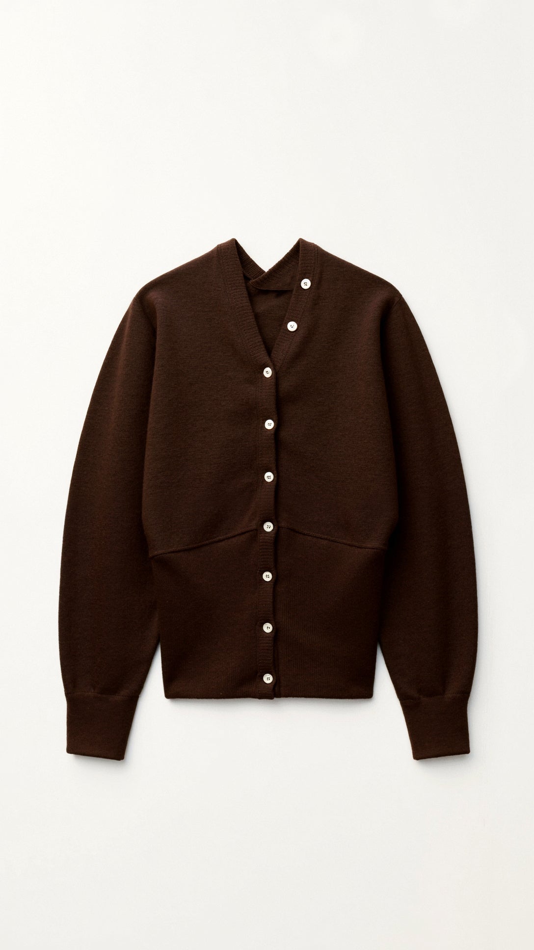 Jane Cropped Black Cardigan 2