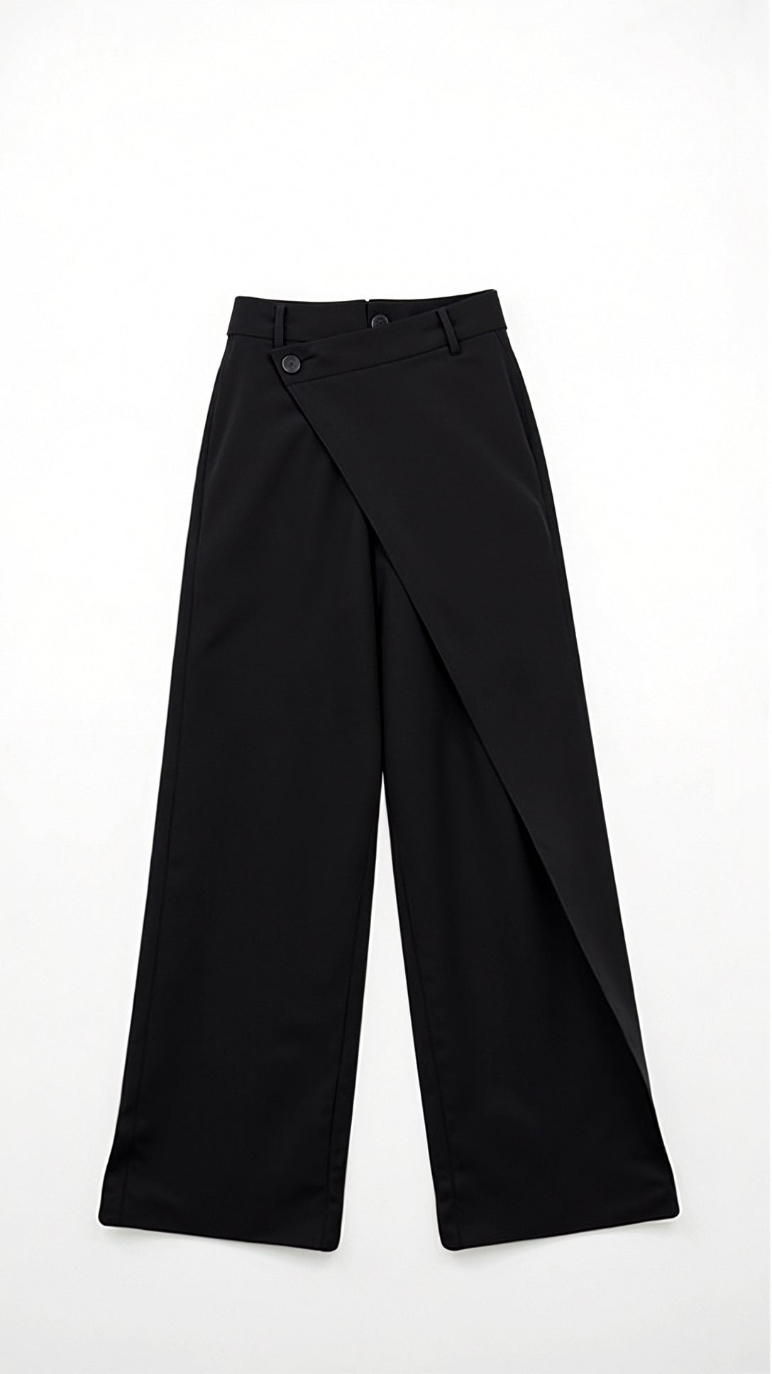 Jean Asymmetrical Wide-Leg Trousers Women 4
