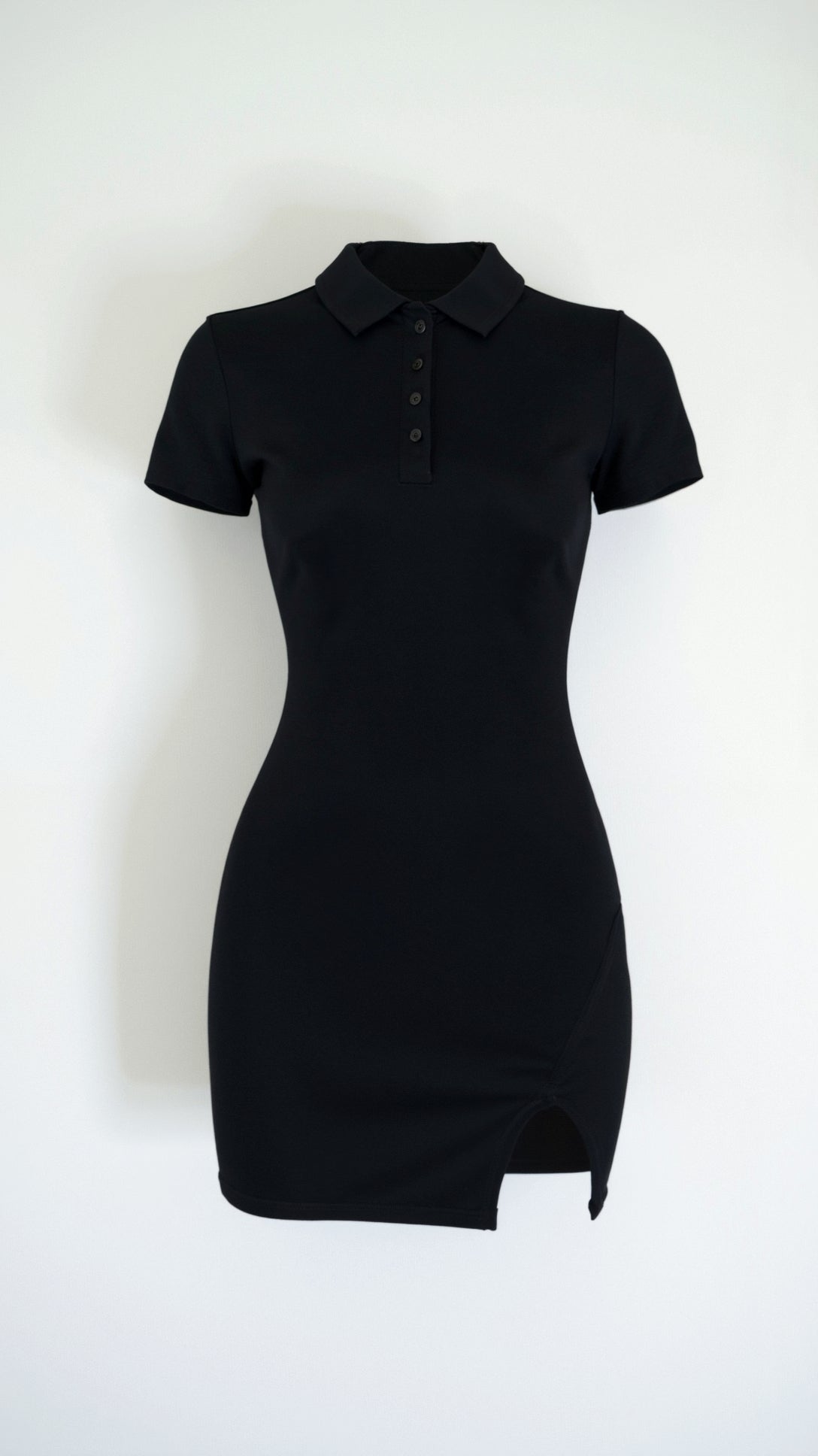 Lila Classic Collar Bodycon Mini Dress - Women's Summer Dress 5