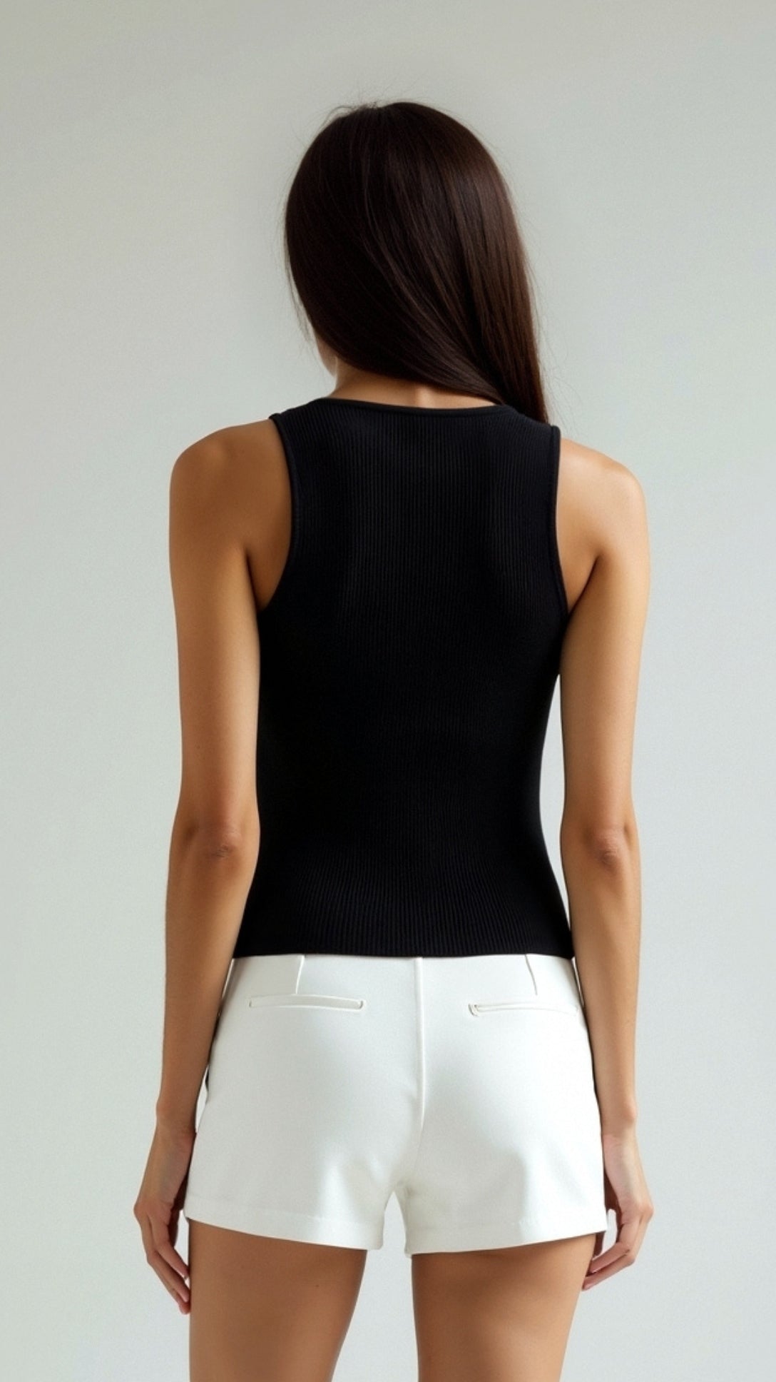 Lila Sleek Ribbed Tank Top 3
