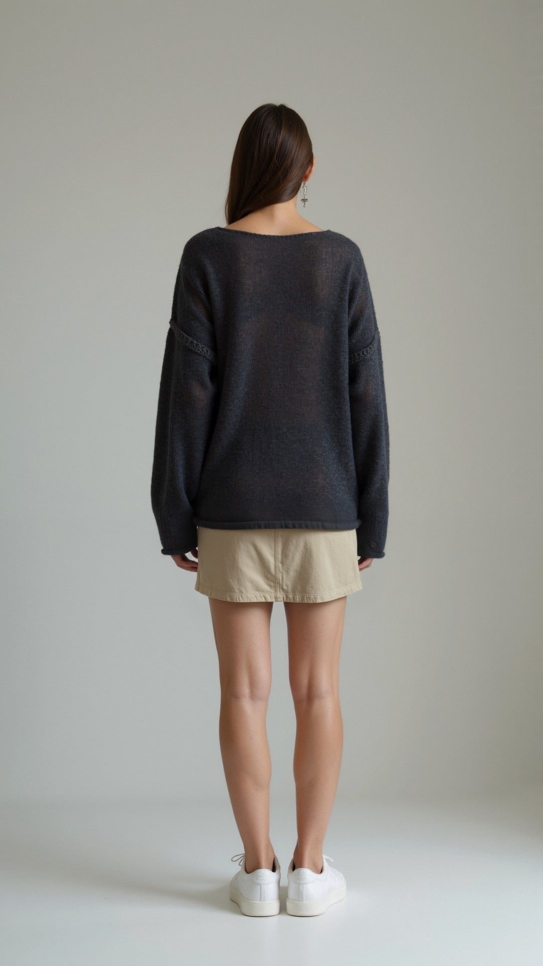 Pam Relaxed Oversized Knit Top 2