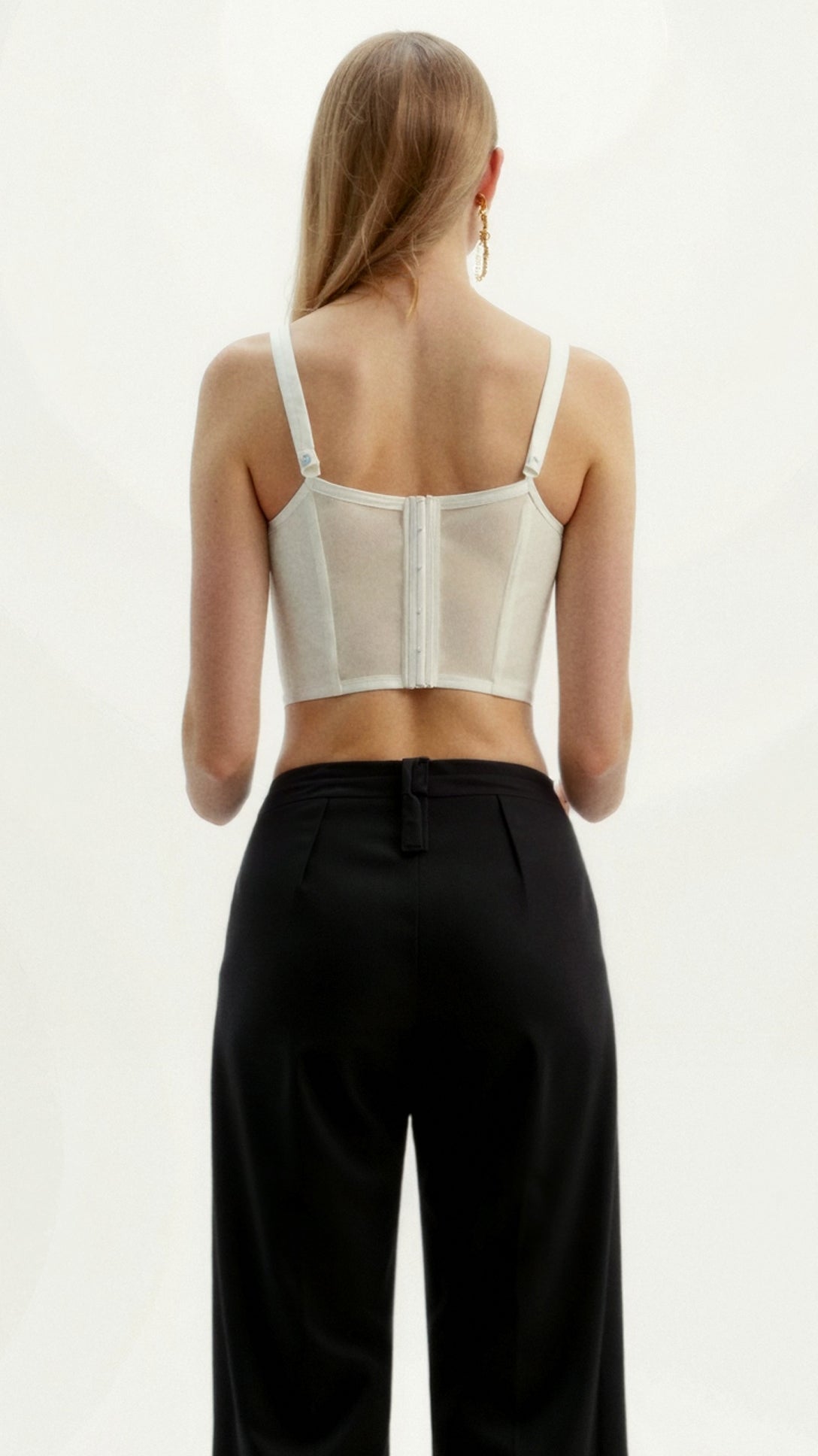 Penelope Structured Corset Crop Top 1