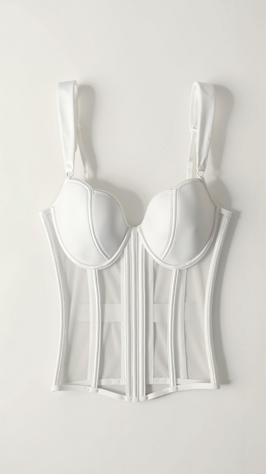 Penelope Structured Corset Crop Top 2