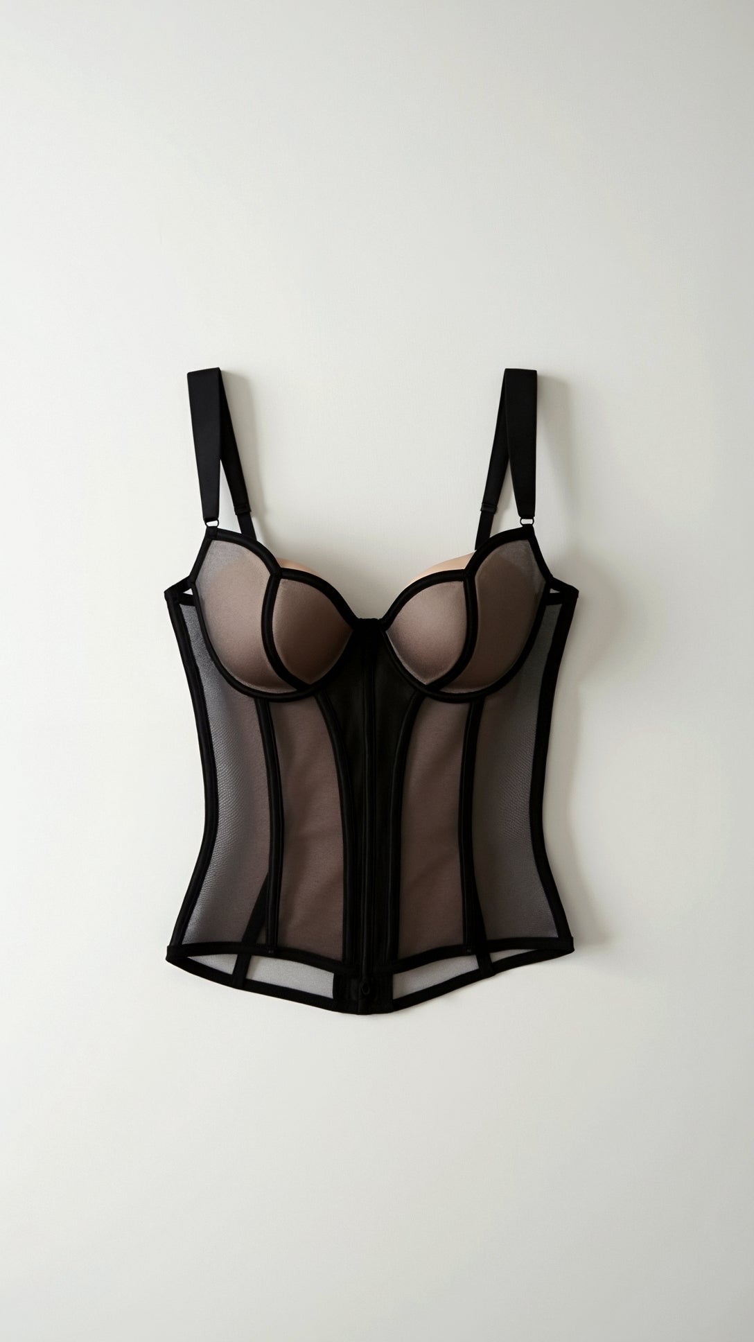 Penelope Structured Corset Crop Top 5