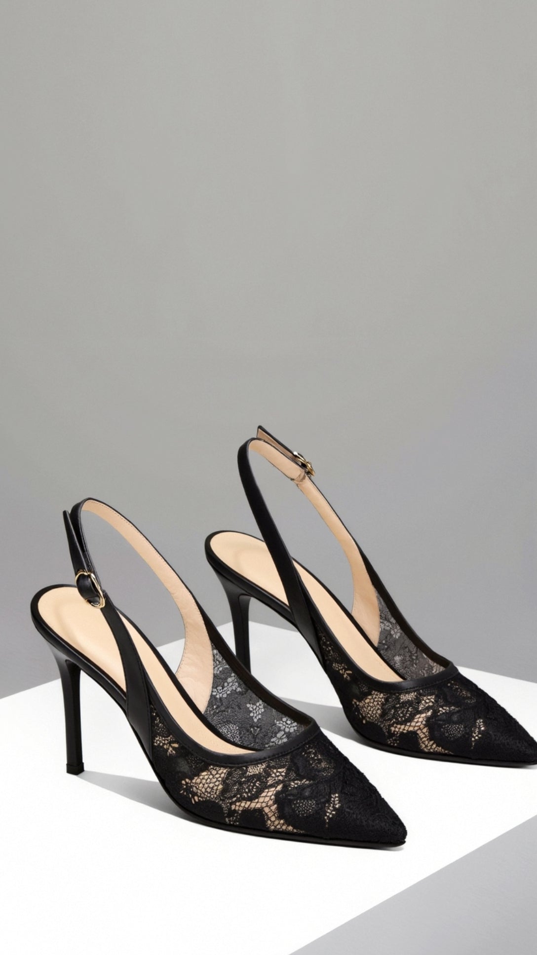 Rachel Elegant Lace Heeled Sandals for Bride 5