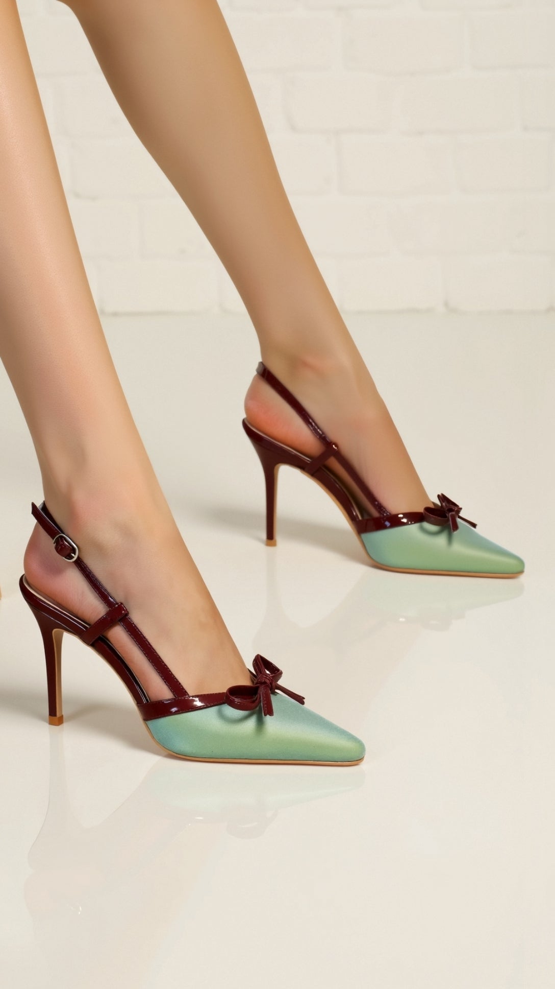 Rebecca Vintage-Inspired Black Heels 1