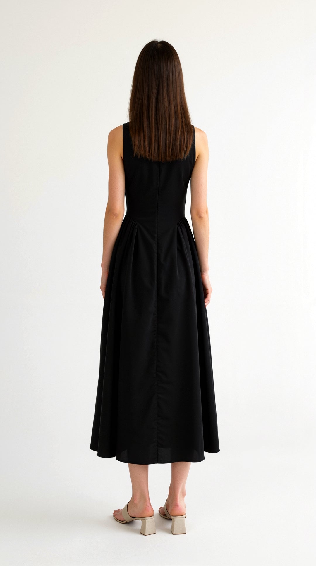 Samantha Breezy White Linen Cutout Summer Dress 1