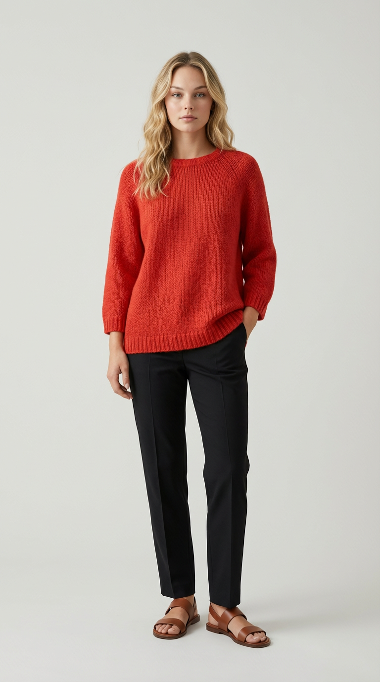Samantha Oversized Knit Sweater