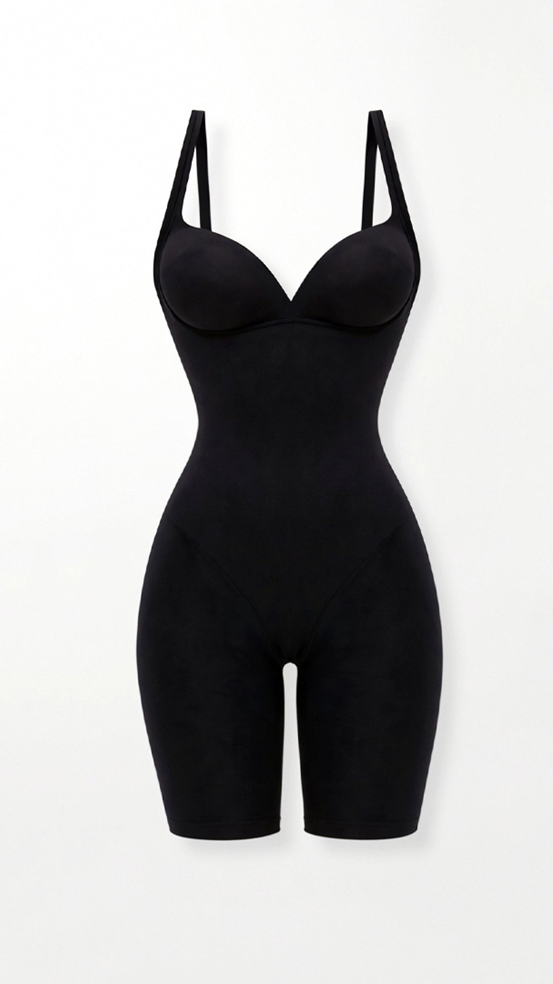 Sophia Seamless Black Shapewear Bodysuit 5