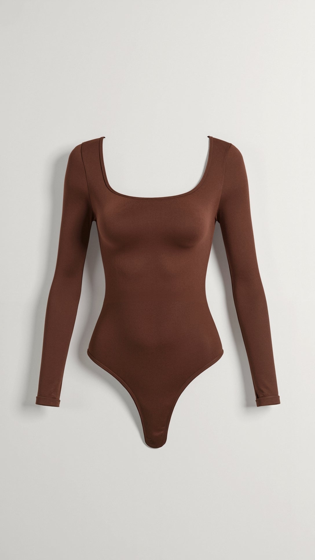 Sophia Ultra-Soft Long Sleeve Thong Bodysuit 8