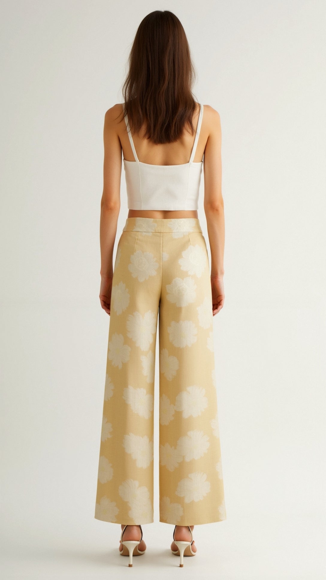 Susan Floral Print Wide-Leg Lounge Pants 1