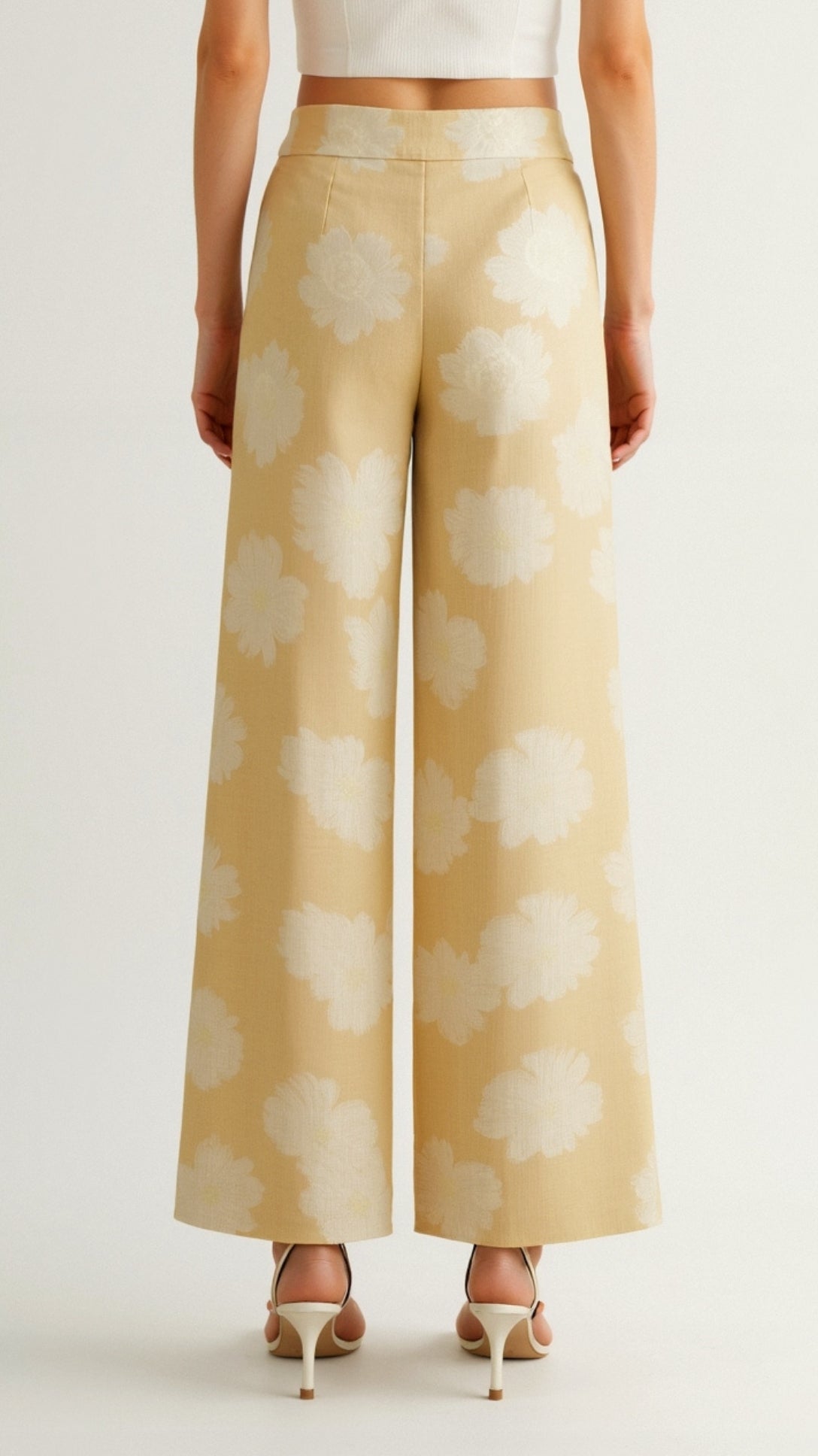 Susan Floral Print Wide-Leg Lounge Pants 4