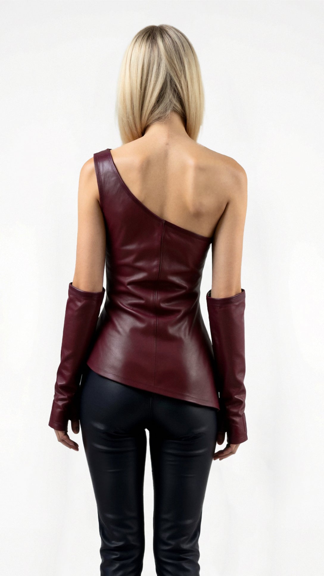 Ulyssa Dramatic One-Shoulder Going Out Top 1