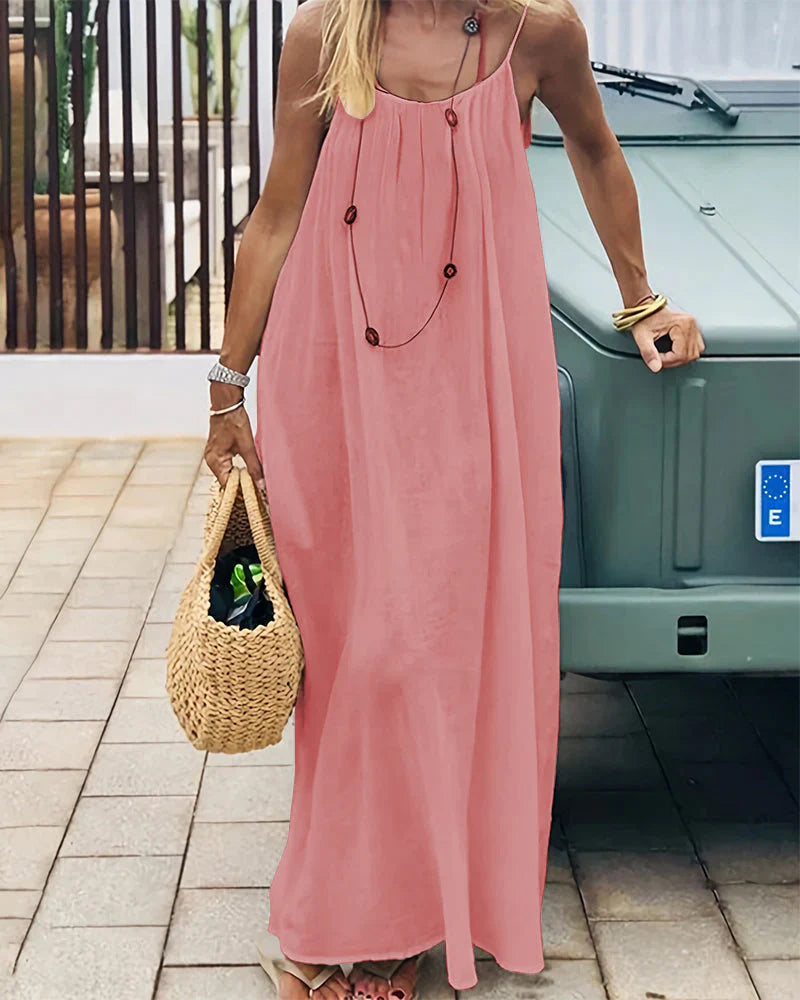 Luna Flowy Maxi Dress