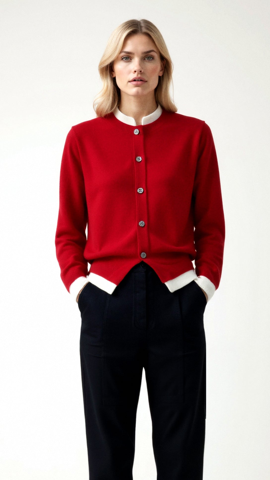 Wynona Cropped Knit Cardigan 6