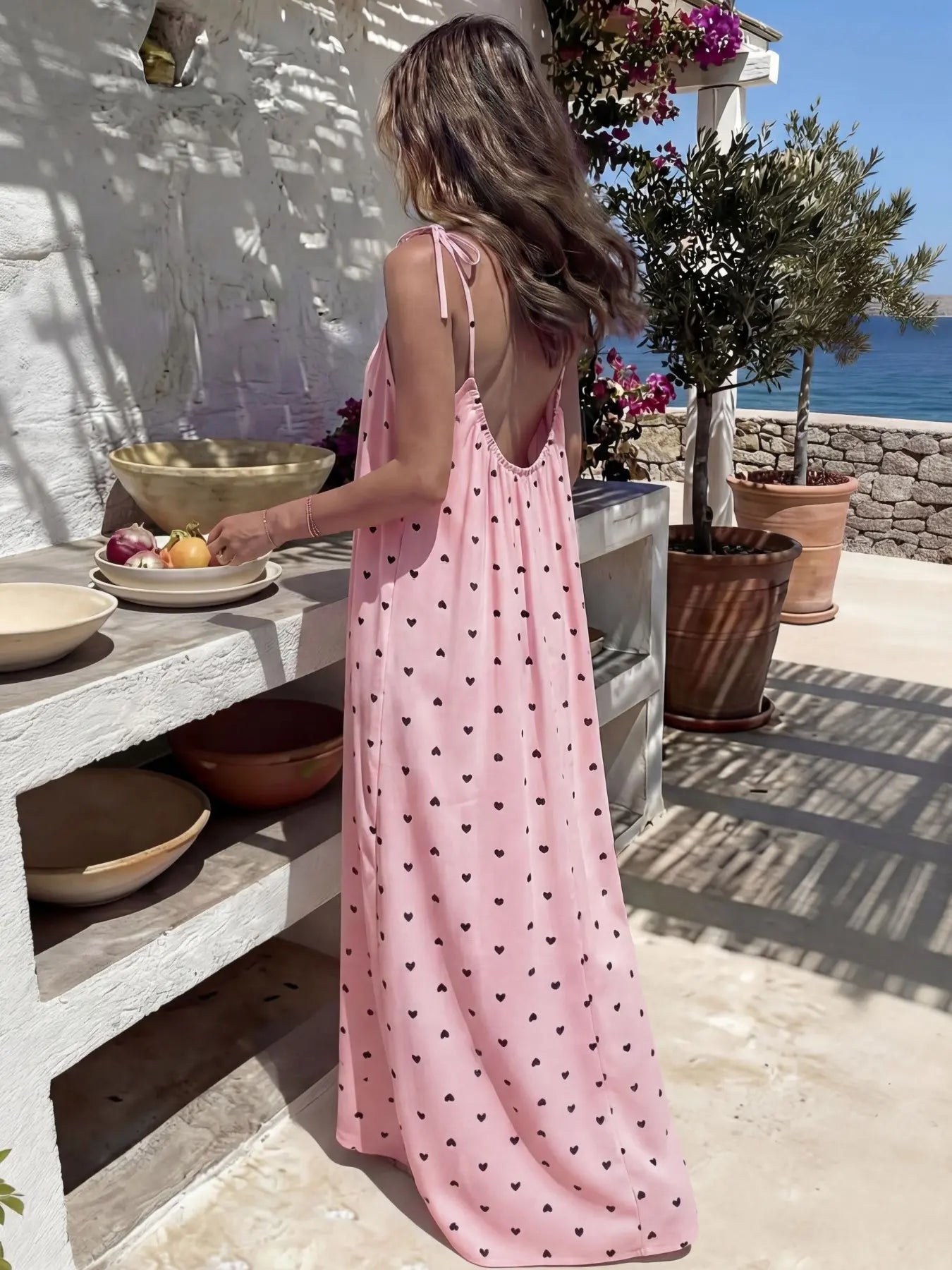 Luna Flowy Maxi Dress