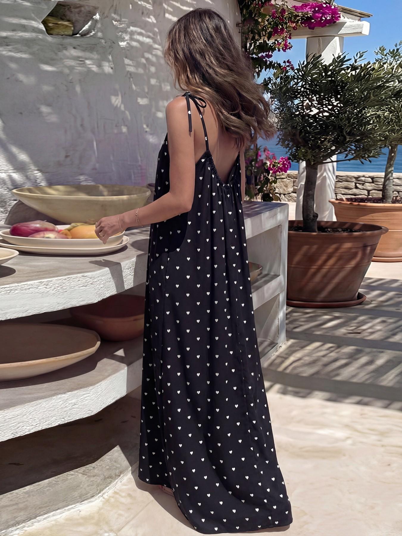 Luna Flowy Maxi Dress