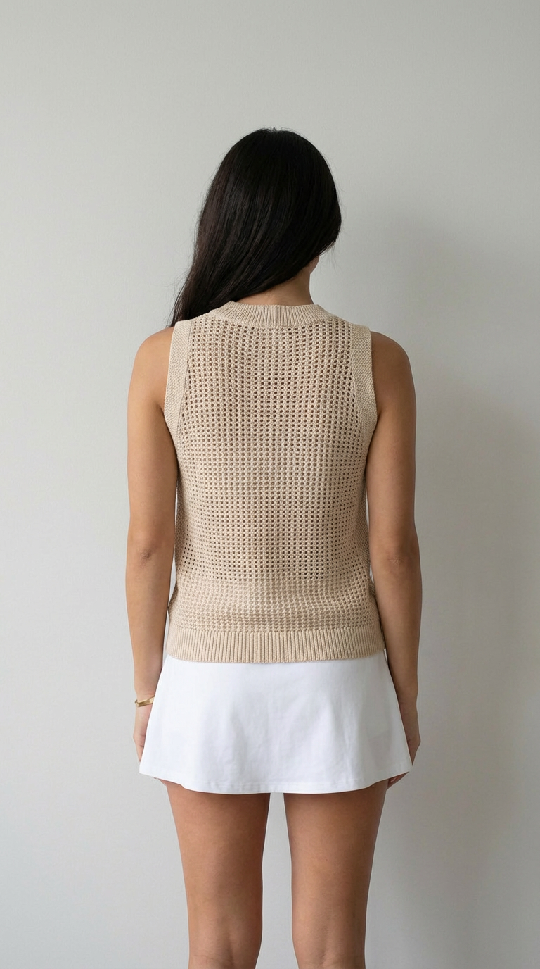 Sahara Knit Sleeveless Top