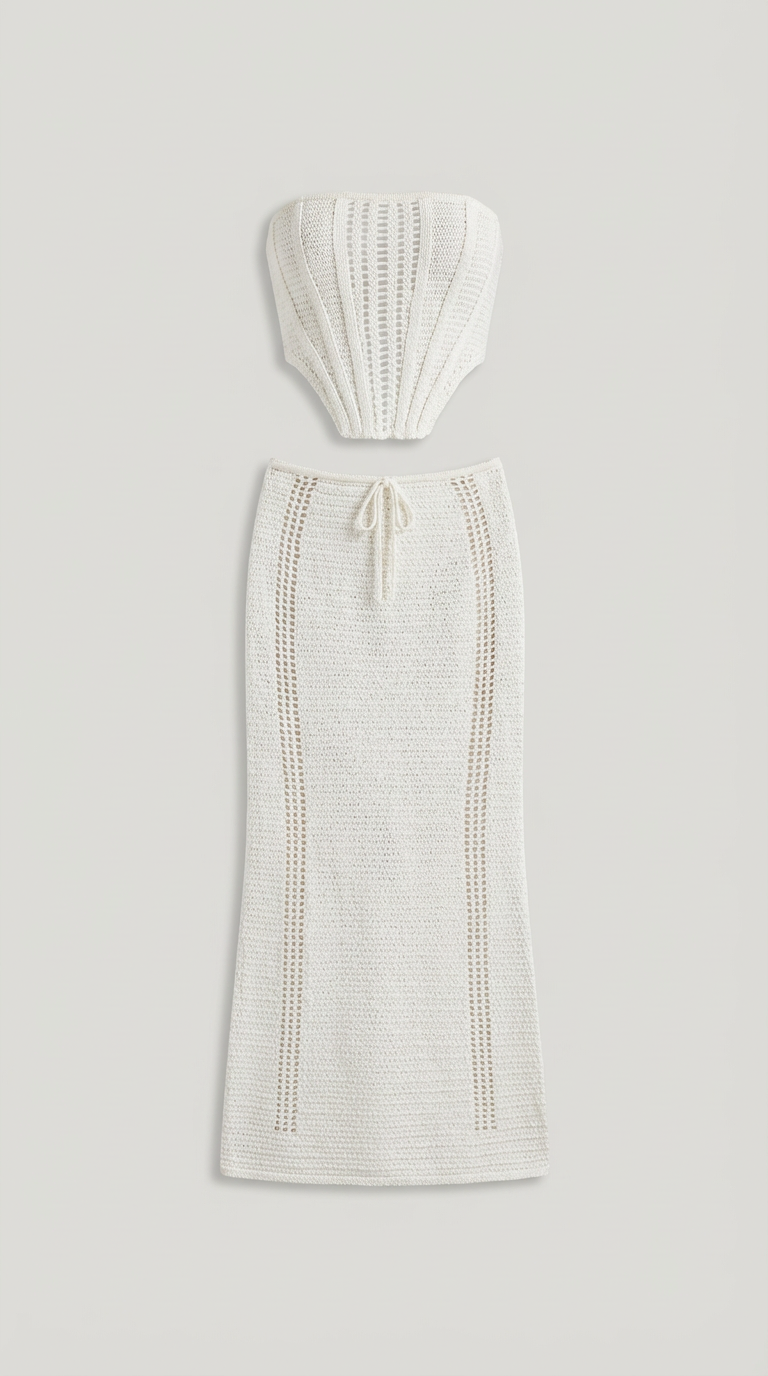 Isabella Sculpted Knit Corset Top