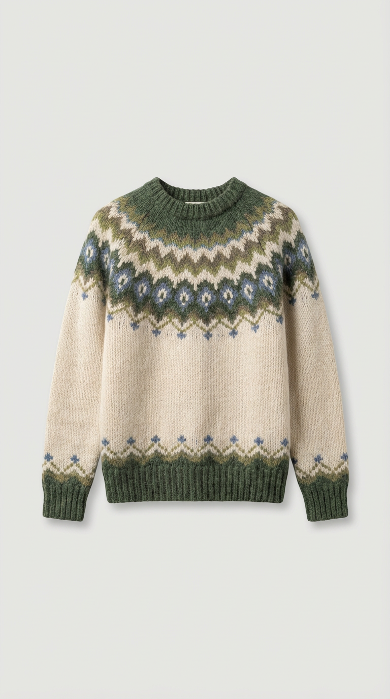 Viorica Classic Fair Isle Sweater