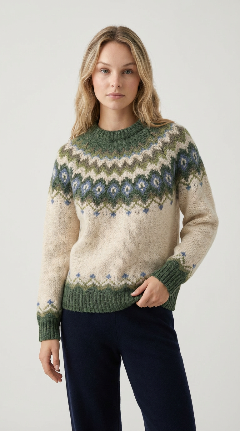 Viorica Classic Fair Isle Sweater