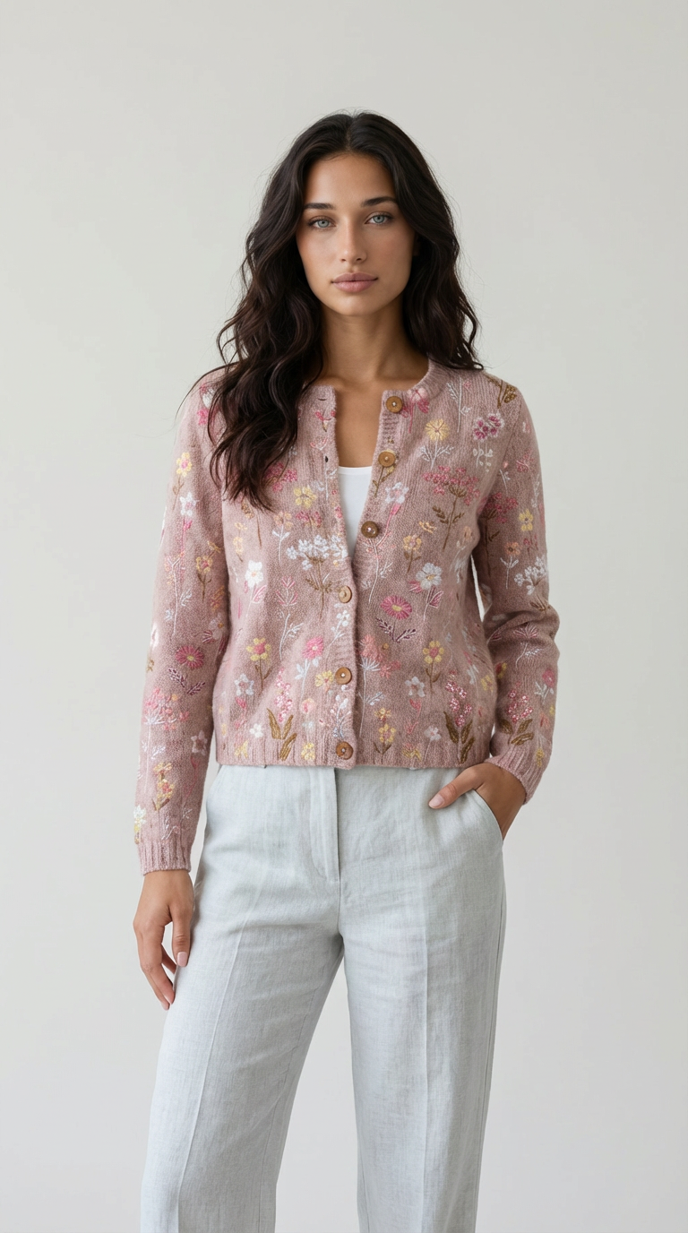 Nicolette Comfortable Cardigan