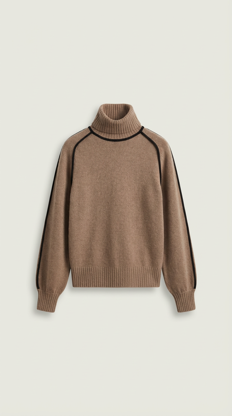 Theodora Oversized Turtleneck Sweater