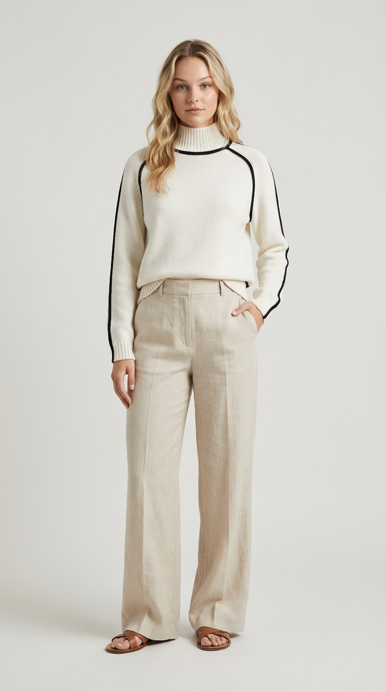 Theodora Oversized Turtleneck Sweater
