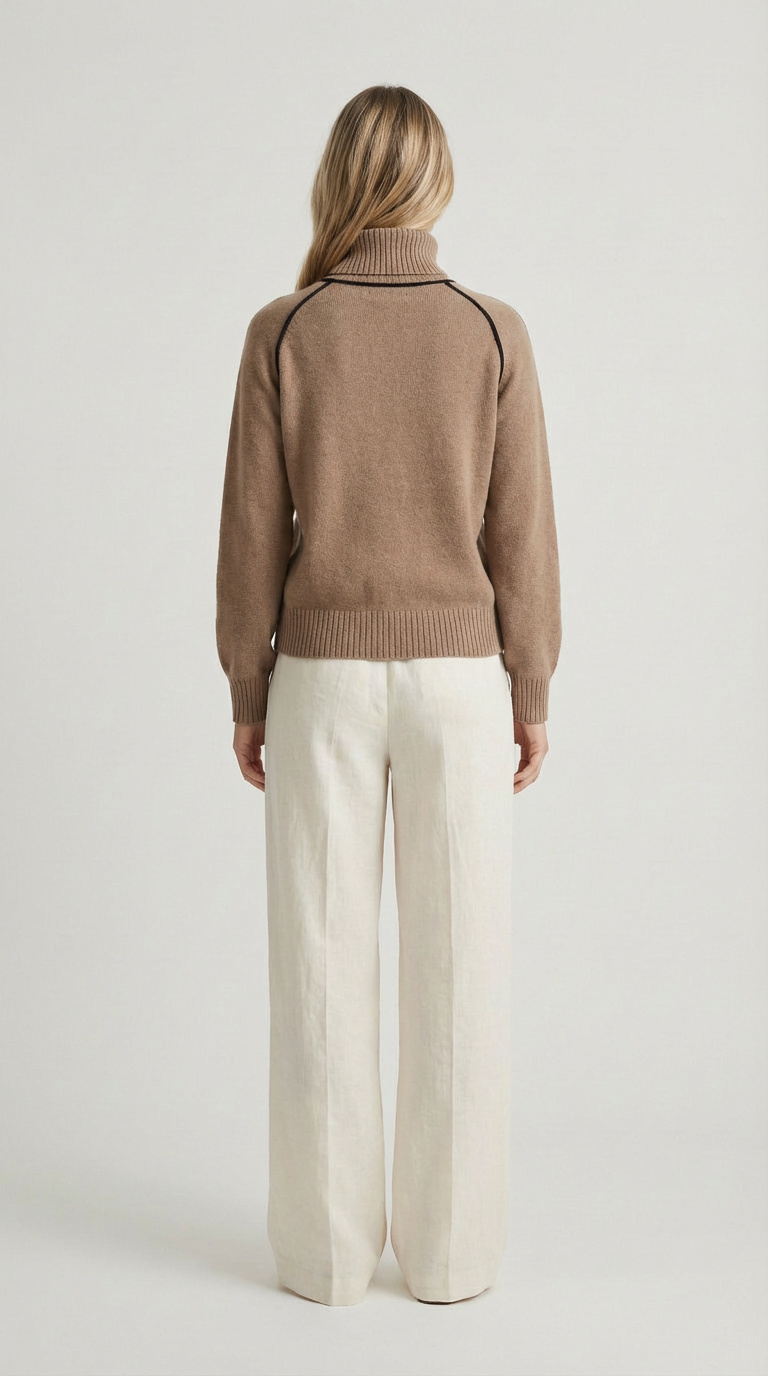 Theodora Oversized Turtleneck Sweater