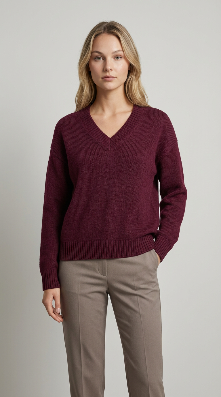 Ramona Textured Knit Sweater