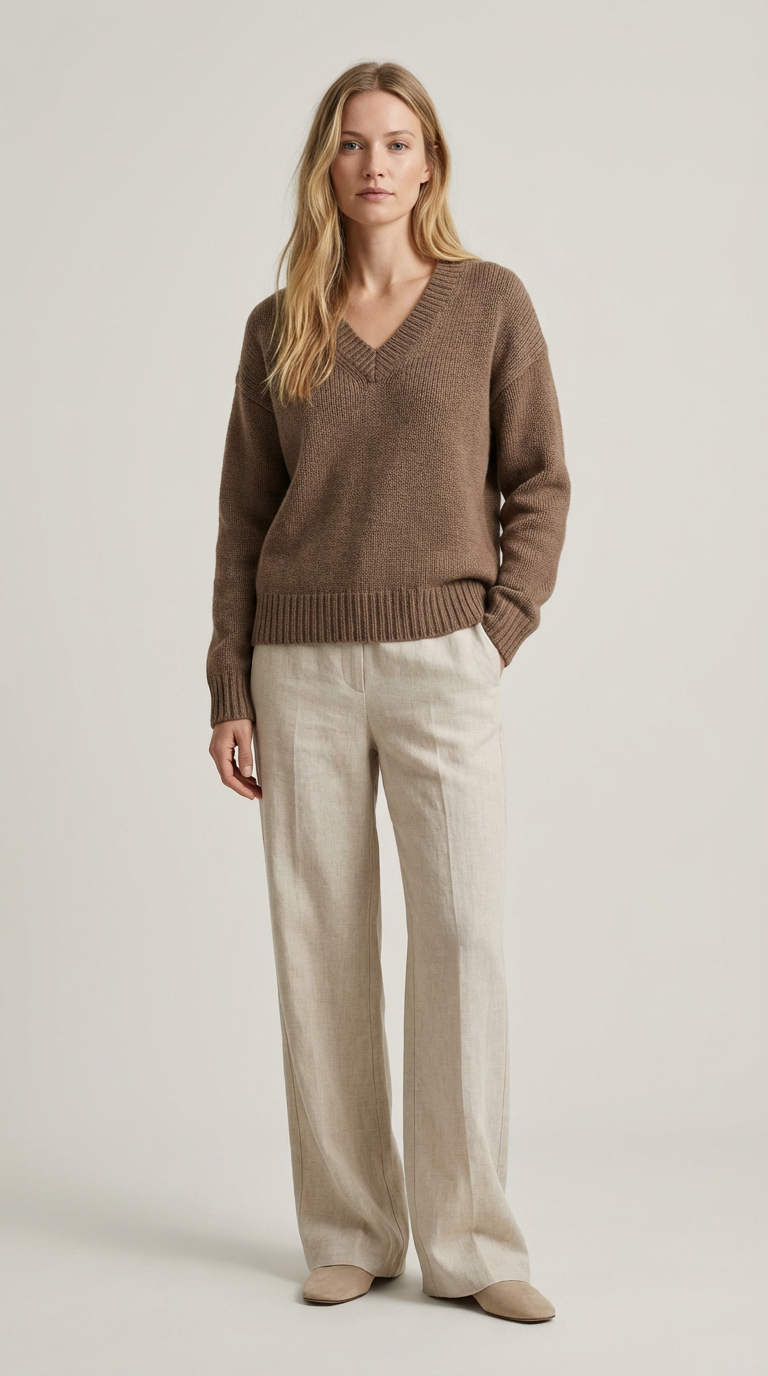 Ramona Textured Knit Sweater