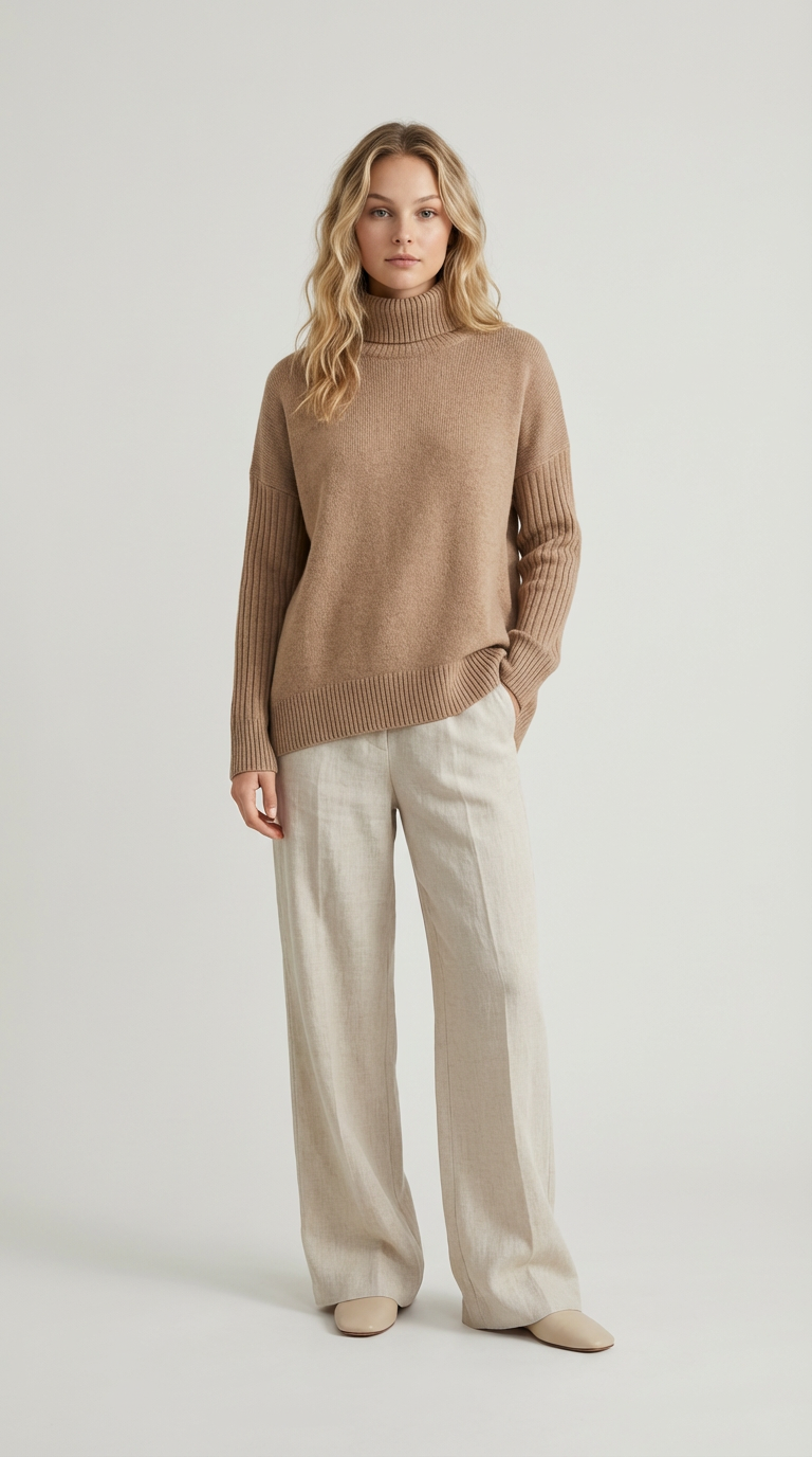 Christina Elegant Collared Sweater