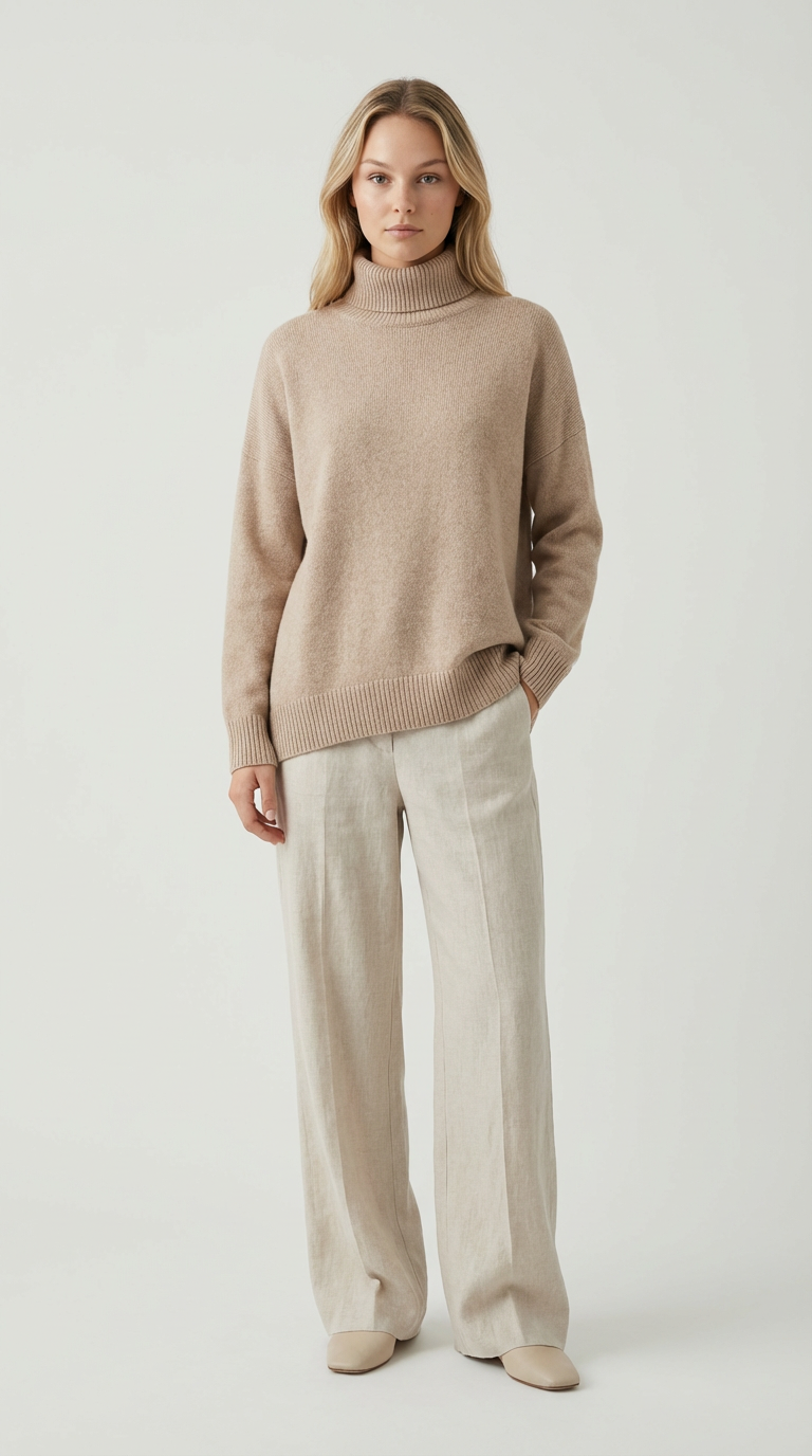 Christina Elegant Collared Sweater