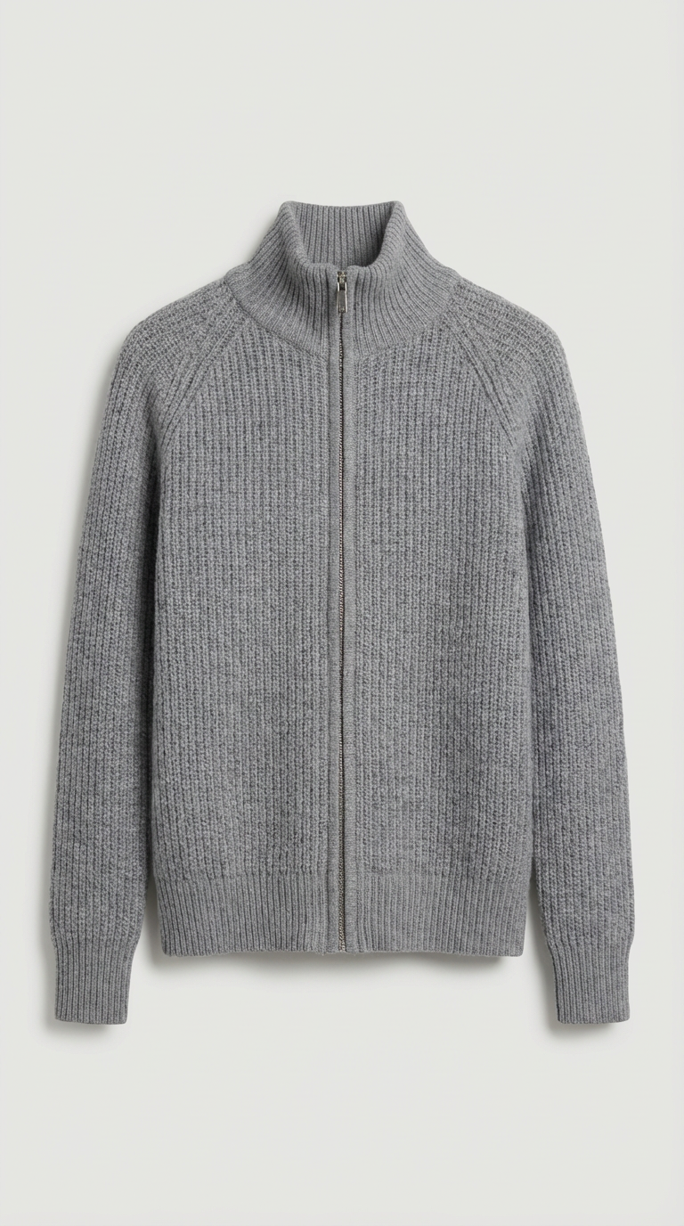 Emma Knitted Full-Zip Cardigan