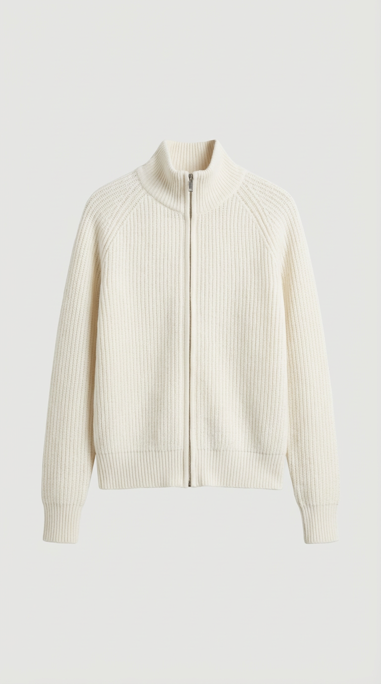 Emma Knitted Full-Zip Cardigan