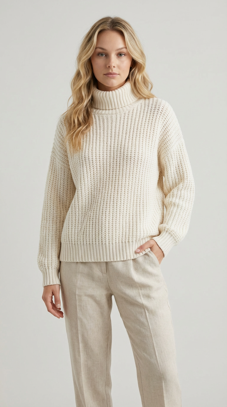Larissa Oversized Chunky Knit Sweater